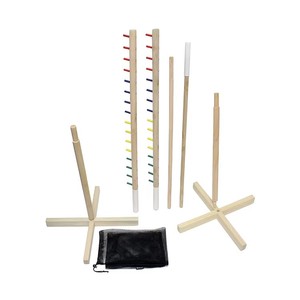 OEM ODM Ensemble de bâtons de <span class=keywords><strong>limbo</strong></span> en bois réglables, portable, pour <span class=keywords><strong>jeux</strong></span> d'équipe en extérieur, pour enfants et adultes, pour le jeu en cour - Product Image 5