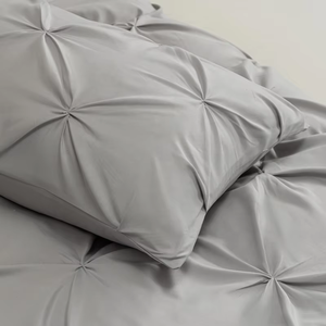 Juego de Funda Nórdica con Pliegues, Juego de Cama con Sábanas y Fundas de Almohada, Edredón Suave, Regalo para la Familia, Juego de Fundas de Edredón, Ropa de Cama - Product Image 3