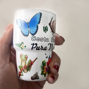 Vaso de bebida clásico reutilizable personalizado, taza de leche, taza de té, jugo, botella de agua potable para fiesta, boda, viaje, restaurante, hogar - Product Image 6