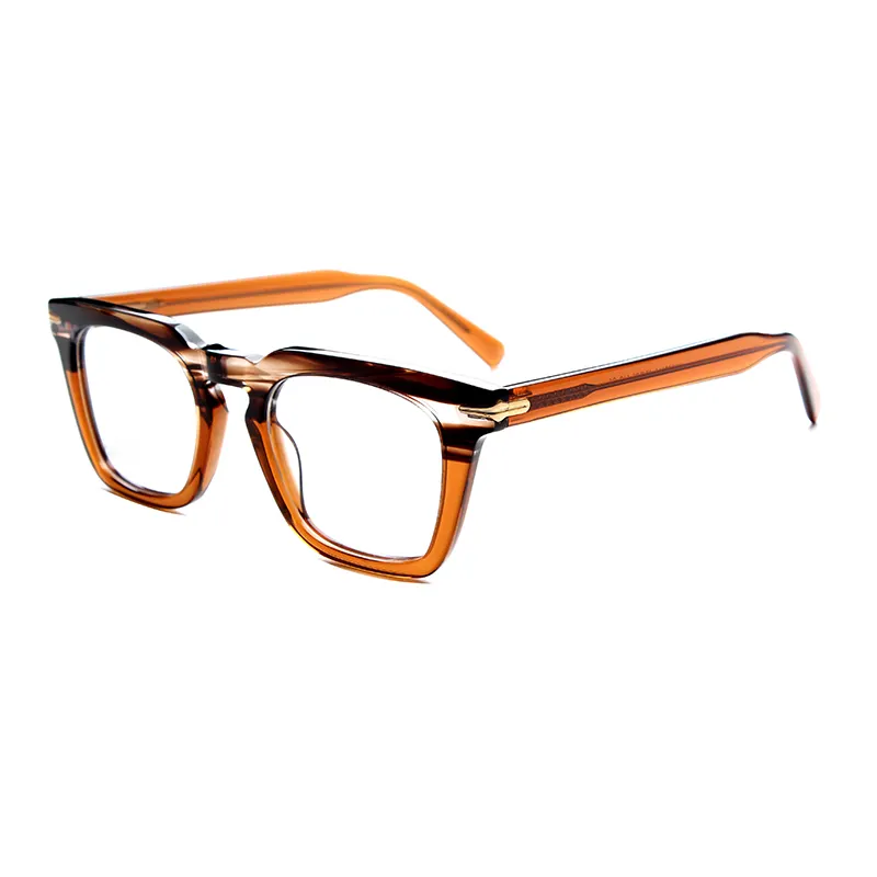 Danyang Factory Wholesale Customized Eye Glasses Men Frames Acetate Optical Frames Luxury Top Quality Eyeglasses Frames