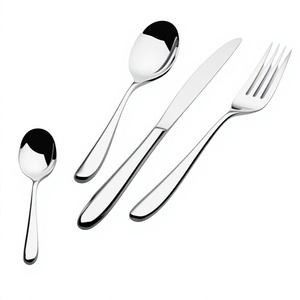 Juego de Cubiertos de Madera, Cuchara, Tenedor, Cuchillo, Palillos, Acabado Mate, Diseño Minimalista, Reutilizables, Cubiertos para Camping - Product Image 4