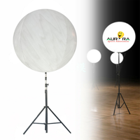 Ballon gonflable Aurora pour l'extérieur, éclairage LED pour fête, publicité, trépied, impression numérique, ventilateur intégré, étanche, résistant aux intempéries