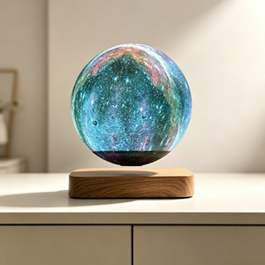 16 Color Changing Magnetic Levitation Planet Lamp 3D Print <b>LED</b> Night <b>Light</b> Bedroom Decoration Creative Gift - Product Image 2