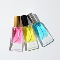 Botella de spray de vidrio esmerilado de 10 ml para viaje, portátil, para suero de cuidado de la piel, vacía, con tapa de rosca, para muestras, venta al por mayor directa de fábrica con serigrafía.