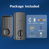 Cerradura Inteligente Kadonio para Puerta Principal con Código Automático, Teclado Antiestático, Contraseña Digital y Llave Mecánica