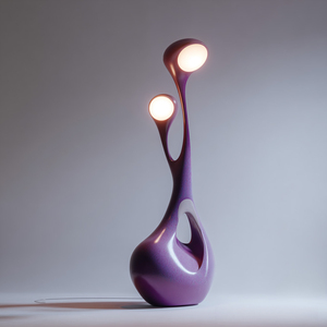 Lámpara de Pie Moderna de Madera con Pantalla Cilíndrica Blanca, Fuente de Luz LED de Gran Tamaño, 2700K, Blanco Cálido, Uso Residencial - Product Image 5
