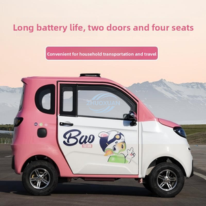 Voiture électrique mini neuve à faible vitesse, entièrement fermée, 2 portes, 4 roues, pour trajets quotidiens des adultes - Product Image 4