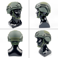 Casque tactique MICH, protection anti-collision haute résistance, matériau UHMWPE Aramid, protection de la tête pour les sports de plein air