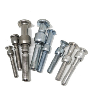 <span class=keywords><strong>Precio</strong></span> al por Mayor, Perno Huck C50LR de 16 mm, 3/8', 1/2', Acero de Alta Resistencia, Cabeza de Botón, Perno Huck con Cola de Pato, Pernos Huck, Pernos de Bloqueo - Product Image 3