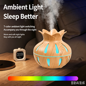 Los Mejores Humidificadores de Vapor Frío, Silenciosos, Ultrasónicos, Humidificadores de Aire para Habitaciones, Humidificador de Aire Confortable que Alivia la Sequedad en el Hogar y el Dormitorio - Product Image 2