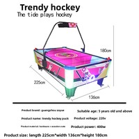 Machine de jeu de hockey électronique tendance, à monnayeur, pour enfants et adultes, équipement de divertissement interactif parent-enfant