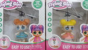 KK nouveau Noël LED boule volante coloré infrarouge inductif RC avion Surprise <span class=keywords><strong>Lol</strong></span> poupée jouets volants à la main lumières LED intégrées - Product Image 5