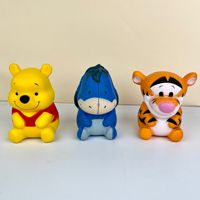 Jouets animaux mignons et colorés en PU souple avec yeux brillants, anti-stress, promotionnels, pour soulager le stress – Vente chaude