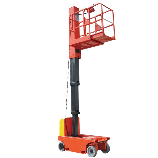 Small Size and Light Weight Casing Type Telescopic Lift Aerial Work Platform