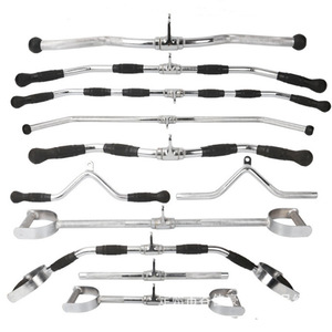 Accesorio para Máquina de Gimnasio: Cuerda para Tríceps, Barra en D Simple, Barra en V y Barra Recta Giratoria - Product Image 4