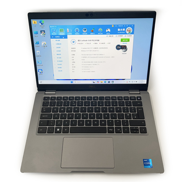 Original 13 Inch Used Laptop Used Notebook for Latitude 5320 Core i7-1185G7 16gb/512gb Backlit Keyboard