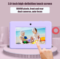 SourcingArk Mini 4K Digital Camera 3.0" IPS Screen Dual Camera Wireless Transfer 7.1x-16x Optical Zoom for Support for Kids