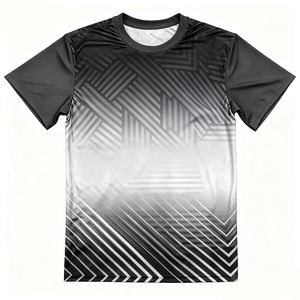 Camiseta Deportiva de Alto Rendimiento, Multicolor, con Logotipo Personalizado, Ligera, Transpirable, de Secado Rápido, para Entrenamiento en el Gimnasio, Absorbe la Humedad - Product Image 1