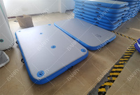 Quai flottant gonflable Offres Spéciales plate-forme aquatique Yacht Drop Stitch Dock pour les sports nautiques de mer