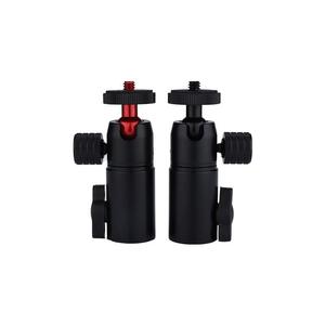 Crwj <b>Flash</b> <b>Light</b> Stand With Ball Head 80mm Aluminum Alloy 360 Degree Rotation For Studio Photography - Product Image 5