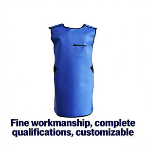 Delantal de Protección Radiológica Ligero Sin Plomo Heru Modelo 016, 0.5mmpb, Chaleco Protector de Rayos X, Gris Claro, para Uso Médico - Product Image 1