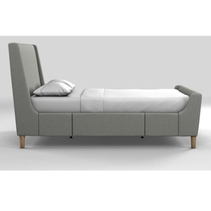 Hot Sale <strong>Single</strong> / Double Queen king Size Fabric Soft <strong>Bed</strong> <strong>with</strong> 2 <strong>Storage</strong> Drawers - Product Image 3