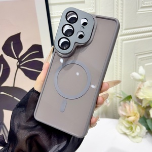 Nueva Funda Magnética para Teléfono Samsung S26 S23 S24 S25 Ultra S26 Plus con Lente HD, Soporte, Carga Inalámbrica y Protección Contra Impactos - Product Image 1