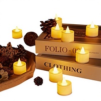Bougie électronique LED en forme de cœur, fabriquée en Chine, pour Noël, anniversaire, demande en mariage, décoration romantique, simulation de flamme