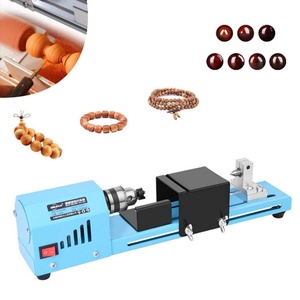 Torno de Madera Mini de 150W con Velocidad Ajustable, Herramienta Rotatoria para Pulir Perlas de Buda, Trabajos de Bricolaje en Madera, 220V/380V - Product Image 2