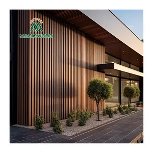 Best Price New Fashion Design Anti-uv Waterproof Easy Installing Long Service Life Outside Wall Panel Wpc Exterior Wall Cladding