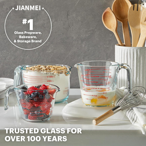 Bán Buôn Nhà Bếp Nấu Ăn <span class=keywords><strong>250Ml</strong></span> 500Ml 1000Ml Glass Đo <span class=keywords><strong>Cup</strong></span> Set Bpa-Miễn Phí Chịu Nhiệt Thủy Tinh Nhà Bếp <span class=keywords><strong>Cup</strong></span> Với Xử Lý - Product Image 4