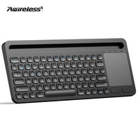 Clavier sans fil Bluetooth noir ABS 78 touches chocolat avec pavé tactile pour iPad 10ème génération 2022