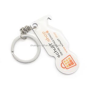 Porte-clés jetons de chariot de courses pour le marché européen, pour supermarchés et paniers de courses - Product Image 3