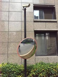 Miroir convexe à grand angle <span class=keywords><strong>de</strong></span> 30cm pour la maison, <span class=keywords><strong>allée</strong></span>, <span class=keywords><strong>garage</strong></span>, hôpital, parking, sécurité routière, miroir convexe simple - Product Image 5