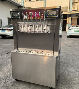 5 7 Flavors Soft Serve <b>Ice</b> <b>Machine</b> New Type Commercial Digital Multi Flavor Maker Italy - Product Image 1