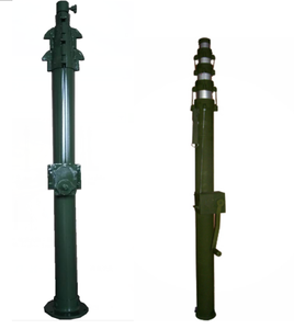 Mât télescopique en aluminium manuel <span class=keywords><strong>de</strong></span> poteau d'antenne <span class=keywords><strong>de</strong></span> <span class=keywords><strong>terre</strong></span> <span class=keywords><strong>de</strong></span> ferme <span class=keywords><strong>de</strong></span> sortie d'usine 6m - Product Image 1