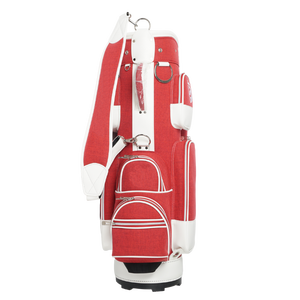 กระเป๋าใส่ไม้กอล์ฟแบบสปอร์ตสั่งทำพิเศษ รถเข็น 4 ล้อ ดีไซน์แบบดิสก์ ความจุขนาดใหญ่ ล้อทนทานทุกสภาพพื้นผิว หนัง PU คุณภาพพรีเมียม - Product Image 4