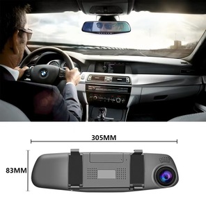 Cámara para Coche con Pantalla Táctil LCD de Alta Definición y Doble Lente, Grabación Delantera/Trasera, Visión Nocturna y Control por Aplicación - Product Image 4