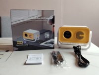Proyector Portátil LED para Exteriores, Compatible con Android WiFi Miracast Inalámbrico, Mini HD 720P 4K, Personalizable con la Marca, Alta Calidad
