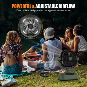 Ventilador Portátil de 30000mAh al por Mayor, Exportación de Fábrica a Estados Unidos, Personalizado, Gran Capacidad, Larga Duración de Batería para Exteriores - Product Image 2