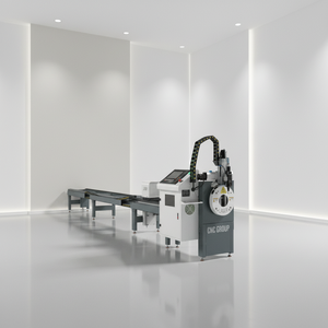 Laser Square and Round Simple Tube Cutter <b>Machine</b> Simple Laser Tube Cutter Easy Operation Motor Water Cooling - Product Image 1
