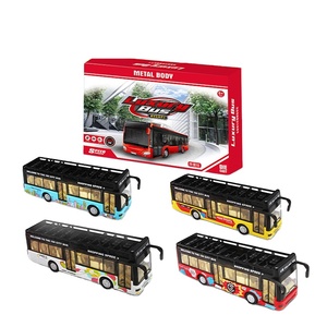 Fantastico Piccolo <span class=keywords><strong>Autobus</strong></span> <span class=keywords><strong>Giocattolo</strong></span> in Lega Pressofusa per Ragazzi - Product Image 1