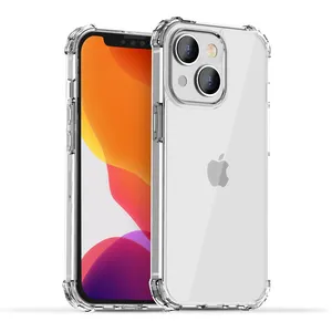 New arrival TPU+PC Combo Shockproof Case Transparent Cover Clear Phone Case for iPhone 12 13 Pro Max 11 X Xr Xs Max