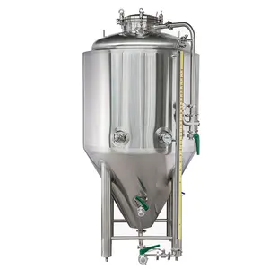 Brassage à domicile, en acier inoxydable, 200l 500l 1000l 1bbl 3bbl 5bbl 7bbl, appareil de mélange de bière conique, fermenteurs