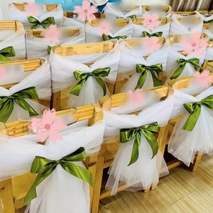 <span class=keywords><strong>ผ้า</strong></span><span class=keywords><strong>ม่าน</strong></span>โปร่งโรแมนติกสำหรับ<span class=keywords><strong>หลัง</strong></span>เก้าอี้แต่งงาน<span class=keywords><strong>ผ้า</strong></span><span class=keywords><strong>ม่าน</strong></span>ตาข่ายออร์แกนซ่าหลากสีพร้อมให้เลือก - Product Image 3