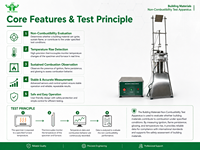 Appareil de test de non-combustibilité pour micro-ordinateurs YYF007