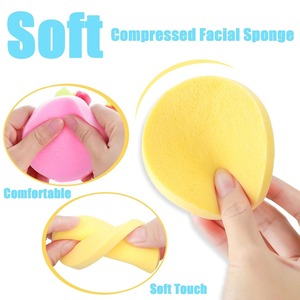 Compressed Facial Cleansing Sponge Skin Care Facial Sponge Natural Cellulose Face Sponge for Lady for Daily Cleansing - Product Image 4