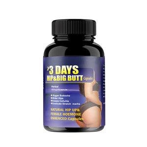 Capsules de renforcement et d'agrandissement des fesses et des seins à base de plantes, marque Orcas, marque privée, best-seller, pour le gain de poids - Product Image 2