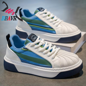 Zapatos para Hombre de Tela Delgada, Transpirables y Cómodos, Deportivos y Casuales, Superficie de Malla Ultra Suave, Suela Gruesa que Aumenta la Altura - Product Image 1