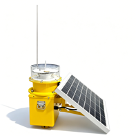 Lampu Hambatan Penerbangan Tipe B Intensitas Sedang Tenaga Surya TX-MB-01(L)